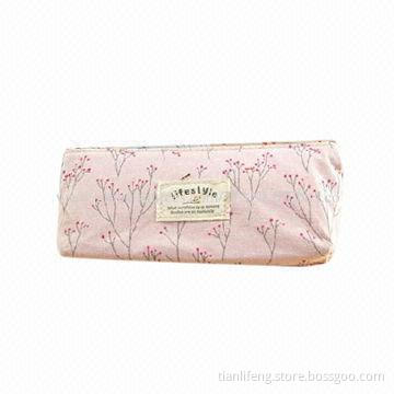 Fashion Cute Pastorable Canvas Pen and Pencil Bag